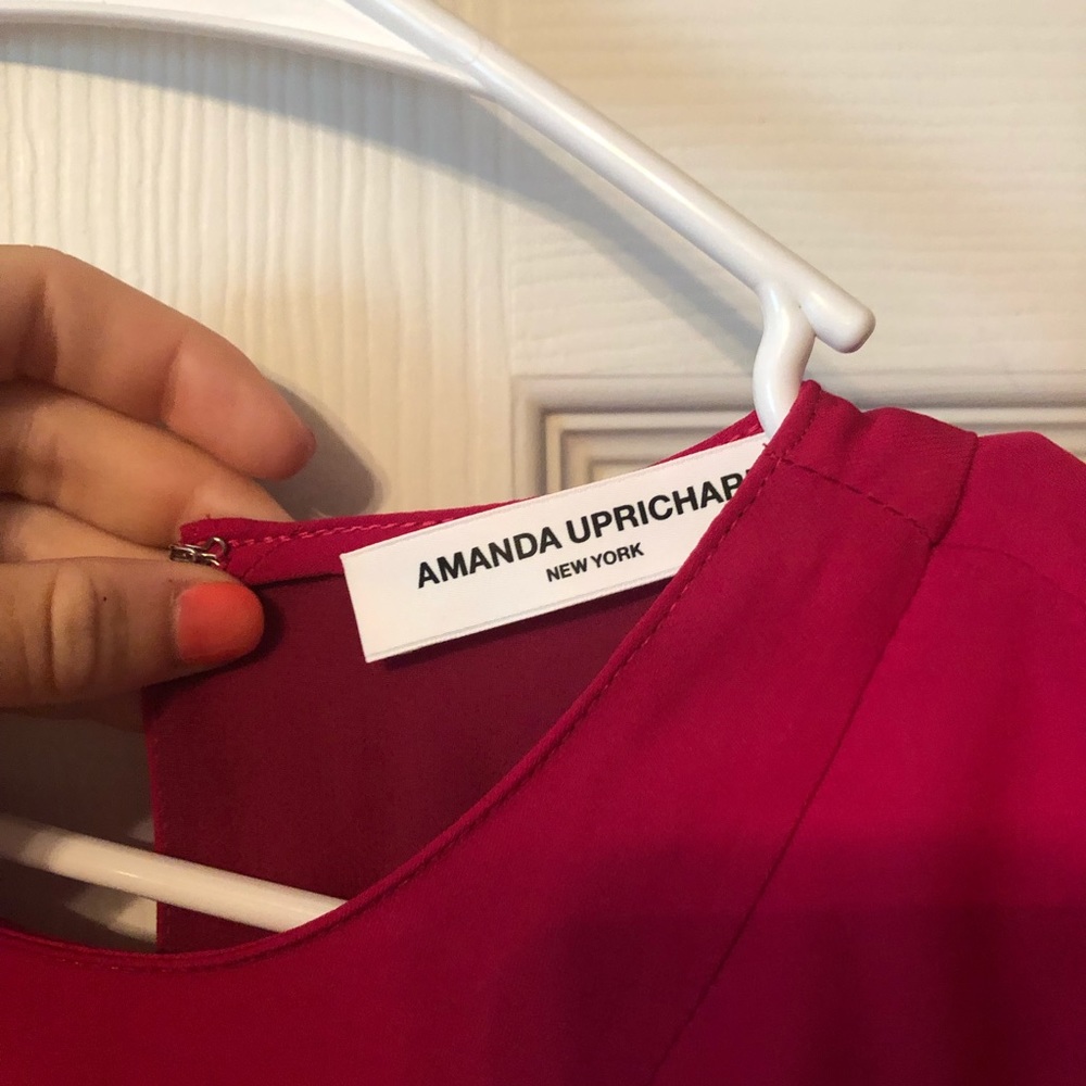 AMANDA UPRICHARD Mini Ruffle Dress - Picture 2 of 4